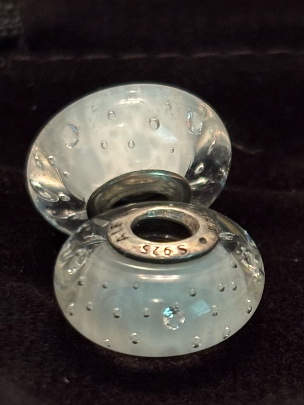 Pandora Effervescence Glass Beads-Set of 2.